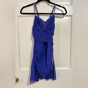 Elegant Blue dance costume